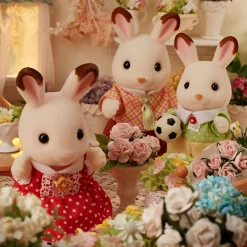 Chocolate Rabbit Family