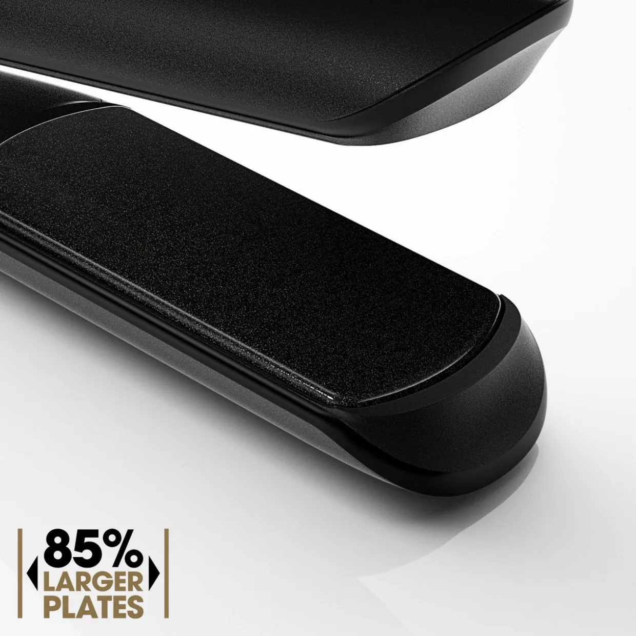 Chronos Max - Wide Plate Hair Straightener - Black