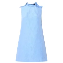 Cielo Shoulder Bows Mini Dress