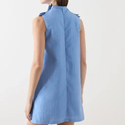 Cielo Shoulder Bows Mini Dress