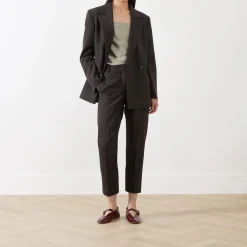 Cigarette Slim Leg Trousers