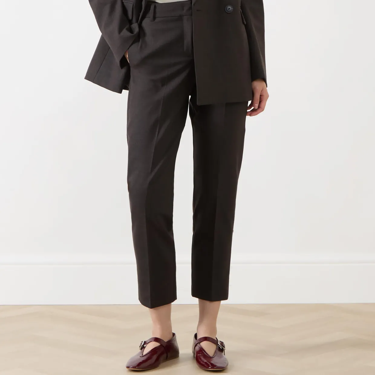 Cigarette Slim Leg Trousers