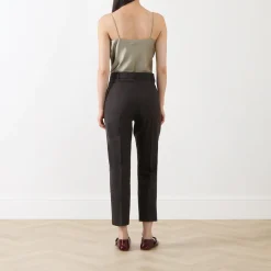 Cigarette Slim Leg Trousers
