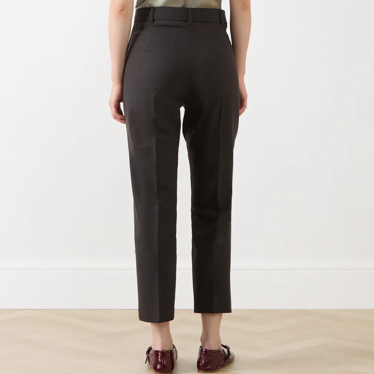 Cigarette Slim Leg Trousers