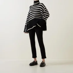 Cindy High-Rise Straight Leg Jeans