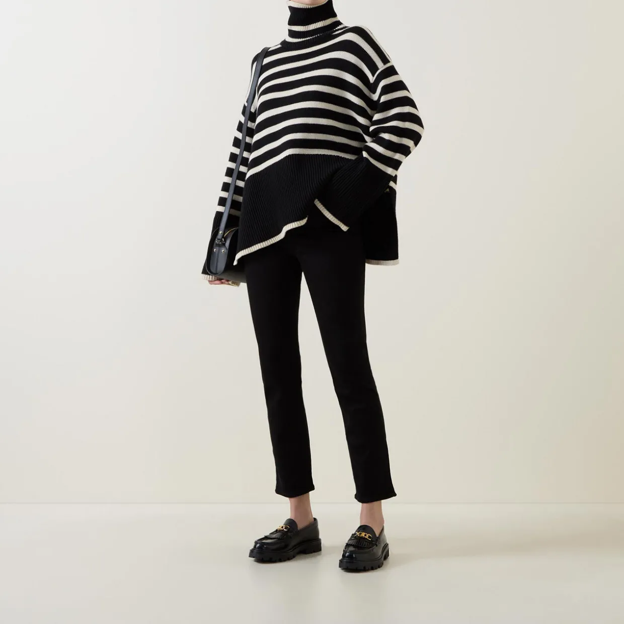 Cindy High-Rise Straight Leg Jeans