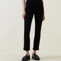 Cindy High-Rise Straight Leg Jeans