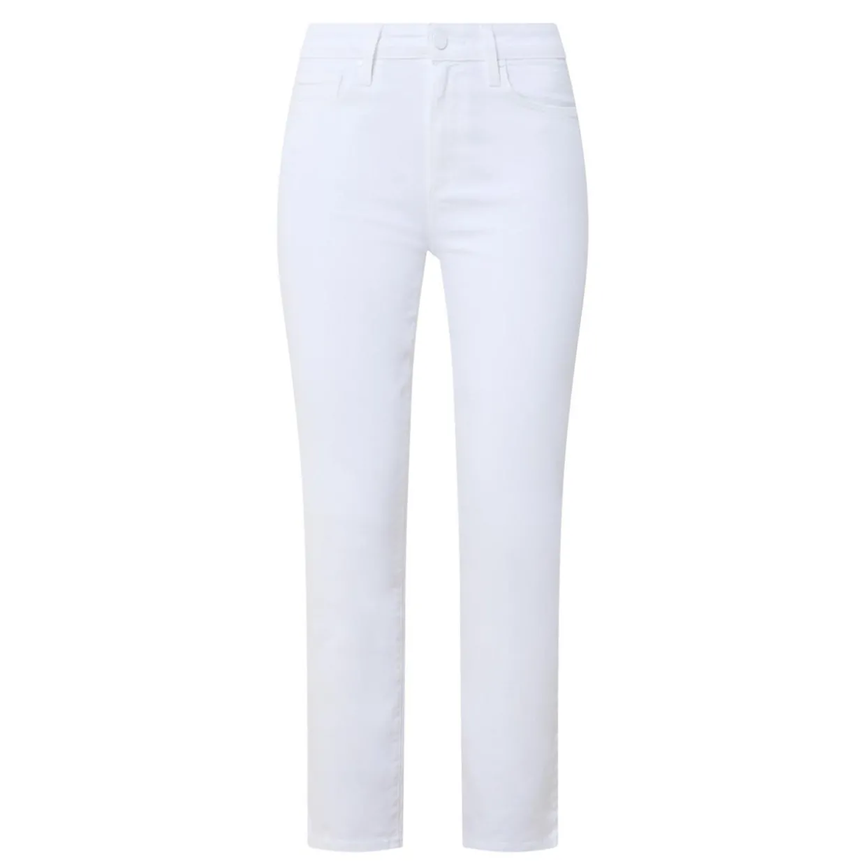 Cindy Mid-Rise Cropped Straight Leg Jeans