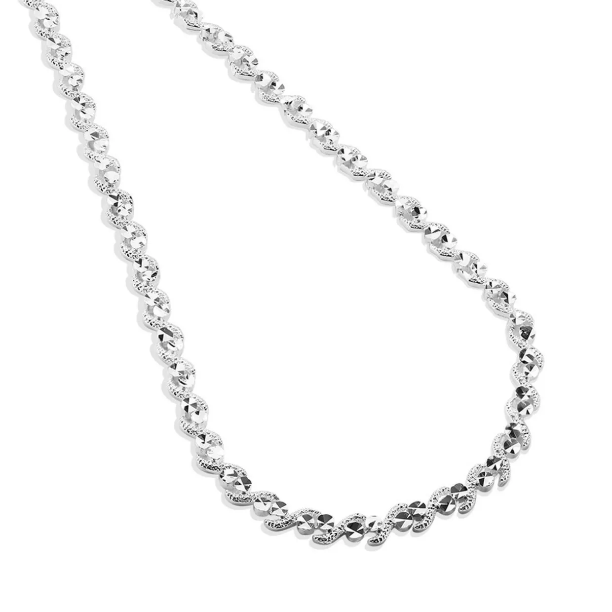 Circular Necklace & Bracelet Two-Piece Set