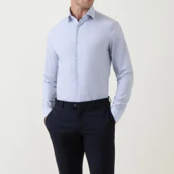 CK Logo Single Cuff Formal Shirt