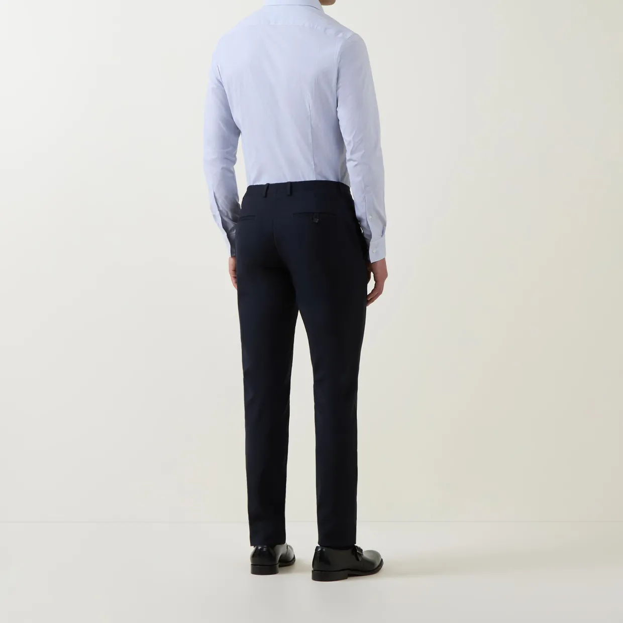 CK Logo Single Cuff Formal Shirt