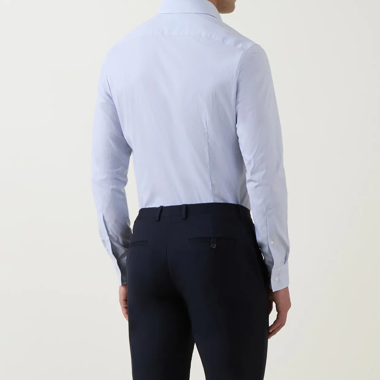 CK Logo Single Cuff Formal Shirt