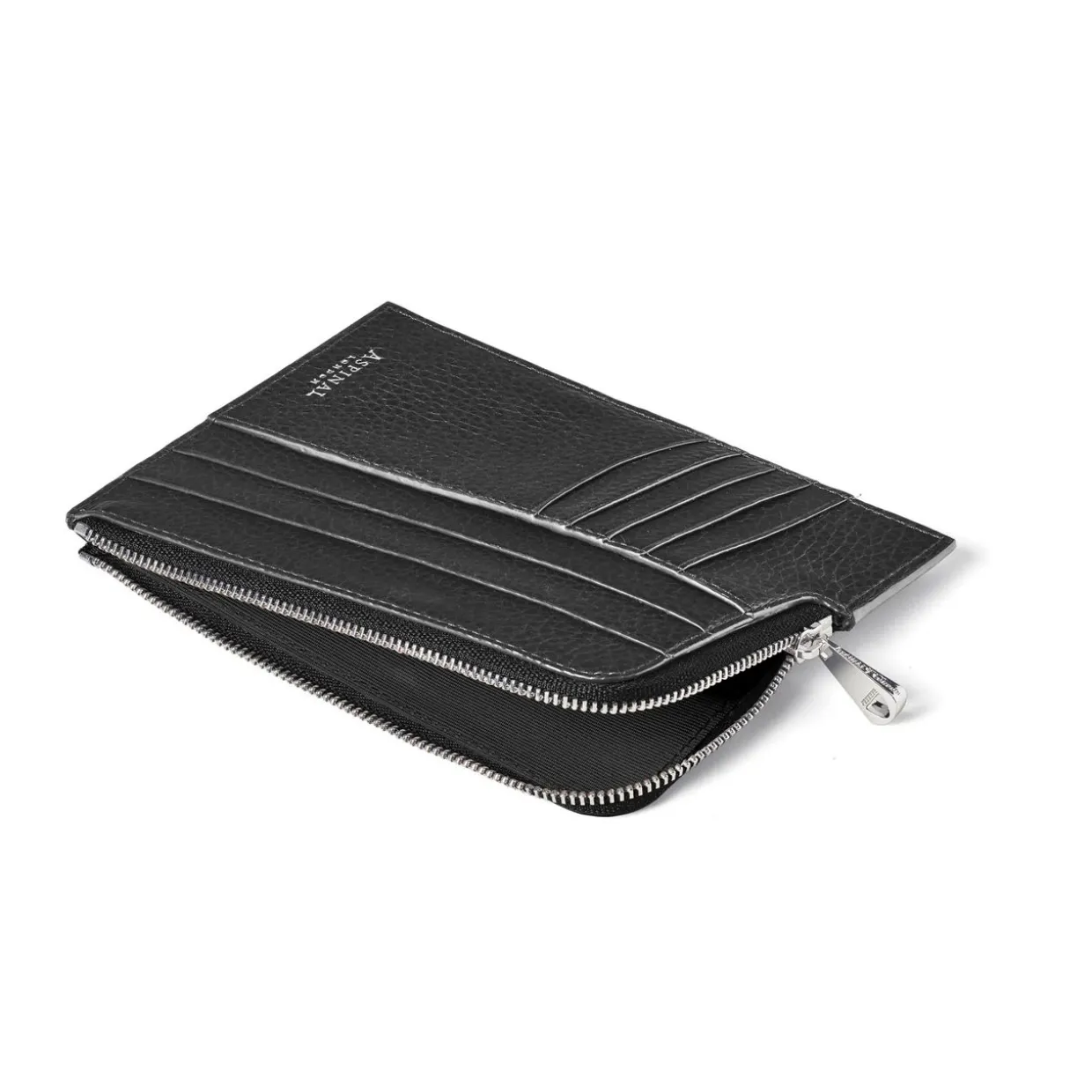 Classic Pebbled Leather Travel Wallet
