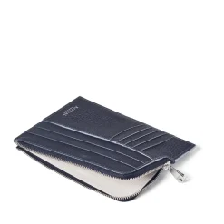 Classic Pebbled Leather Travel Wallet