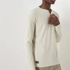 Classic Vintage Logo Henley Top