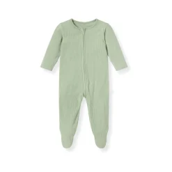 Clever Zip Ribbed Sleepsuit