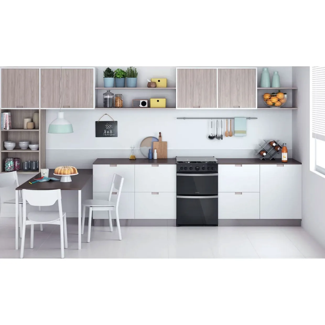 60cm Freestanding Gas Double Cooker