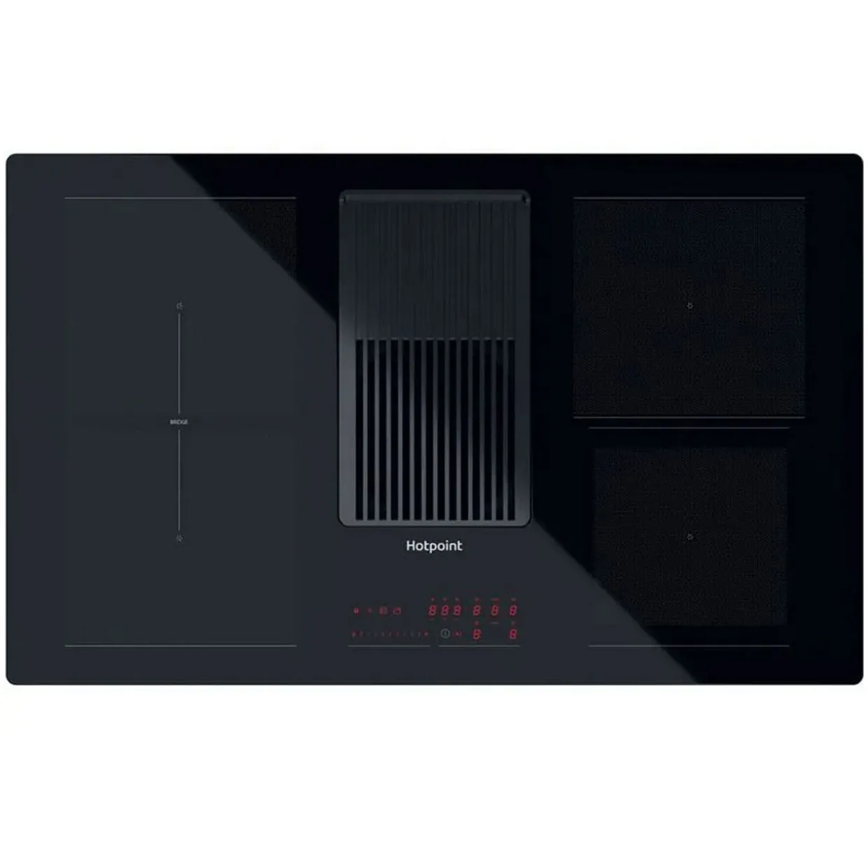 83cm Induction with Integrated Extractor and Ceramic Filter Included
