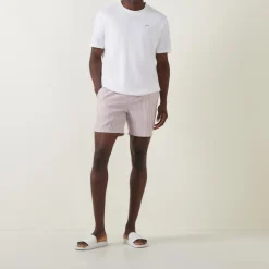 Colbert Striped Seersucker Swim Shorts