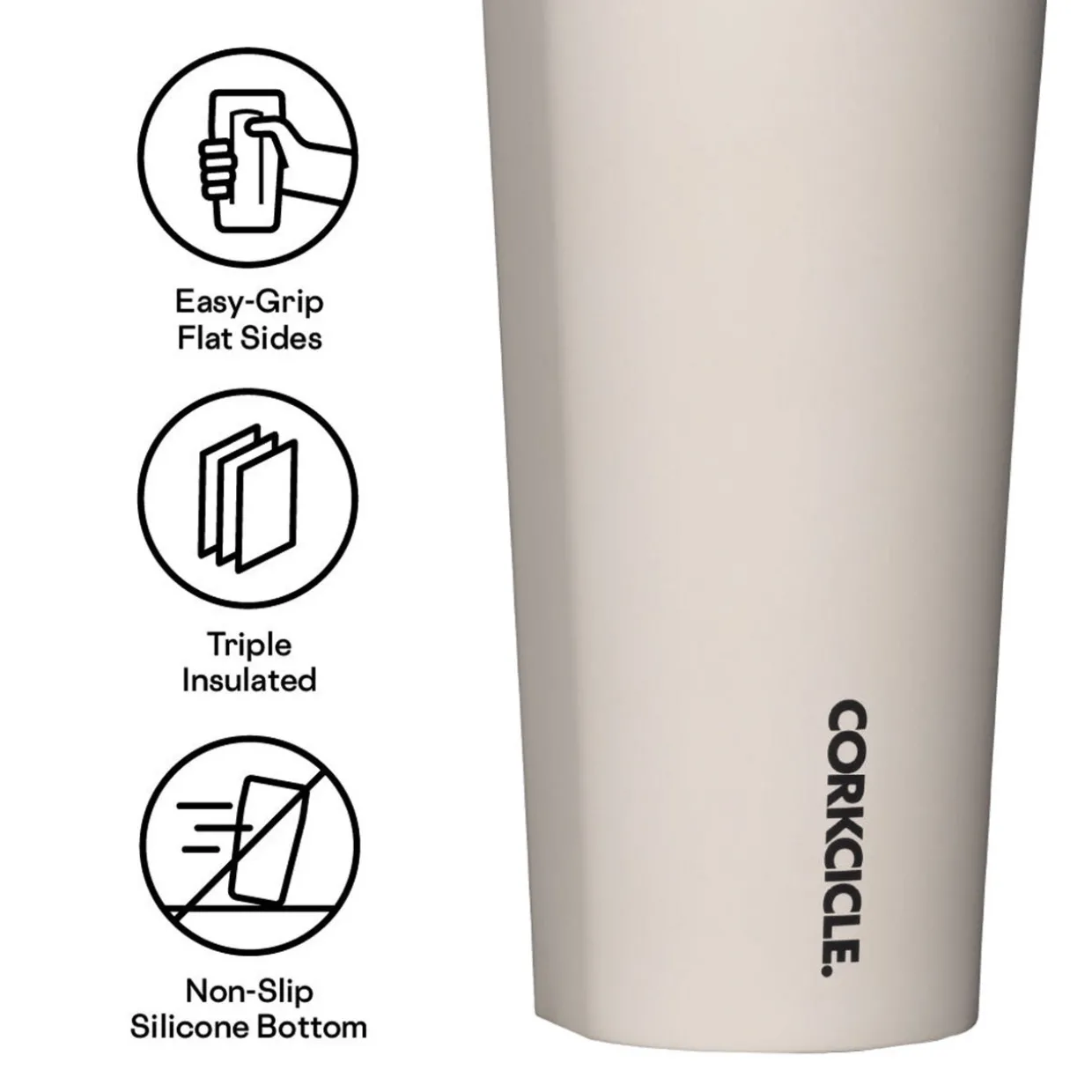 Cold Cup with Straw 710ml