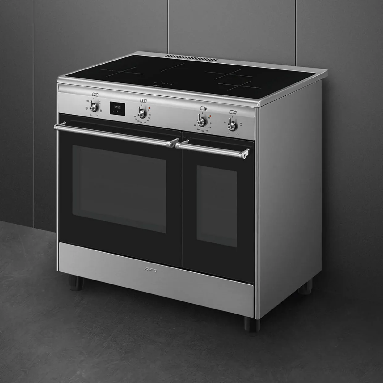 Concert Stainless Steel 90cm Double Cavity Induction Cooker