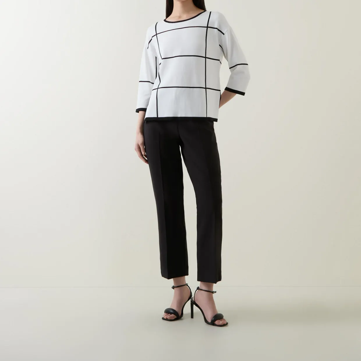 Contrast-Trim Tunic