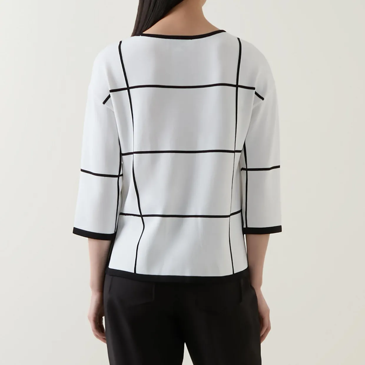 Contrast-Trim Tunic