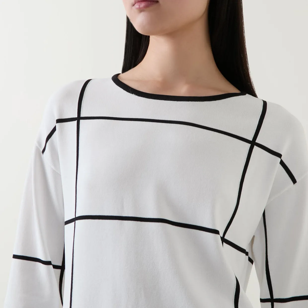 Contrast-Trim Tunic