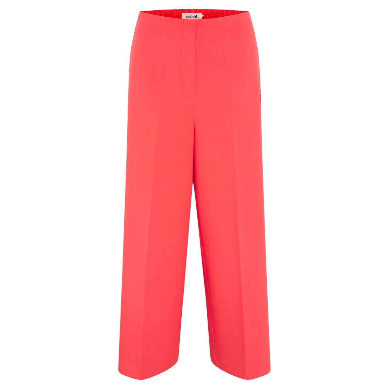 Corinne High-Rise Cropped Wide Leg Trousers