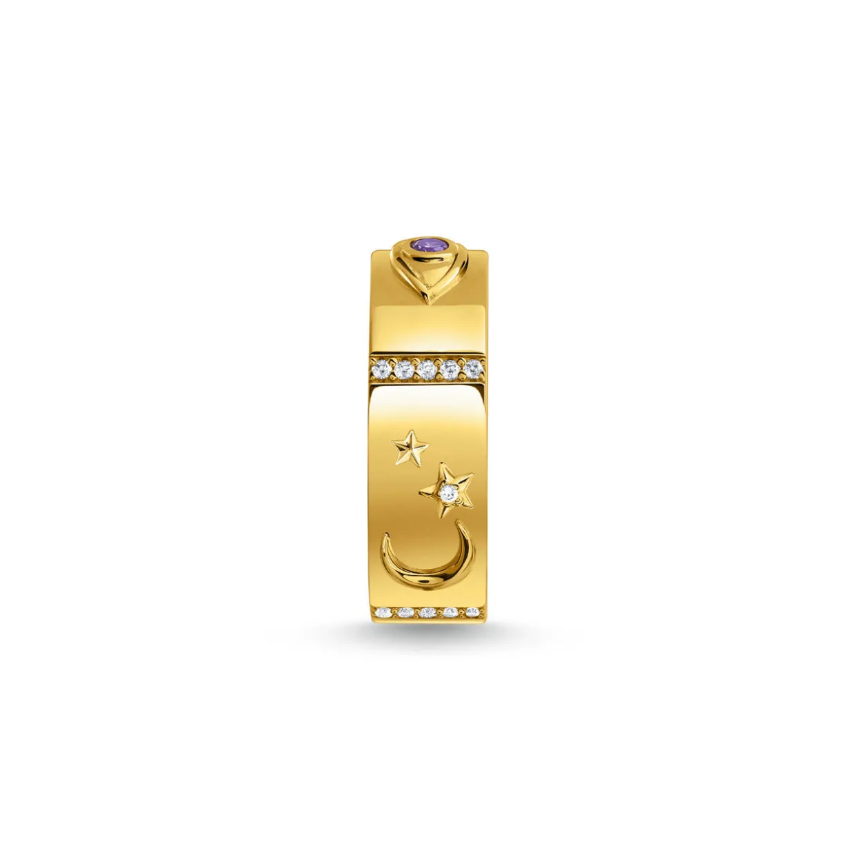 Cosmic Motif Band Ring