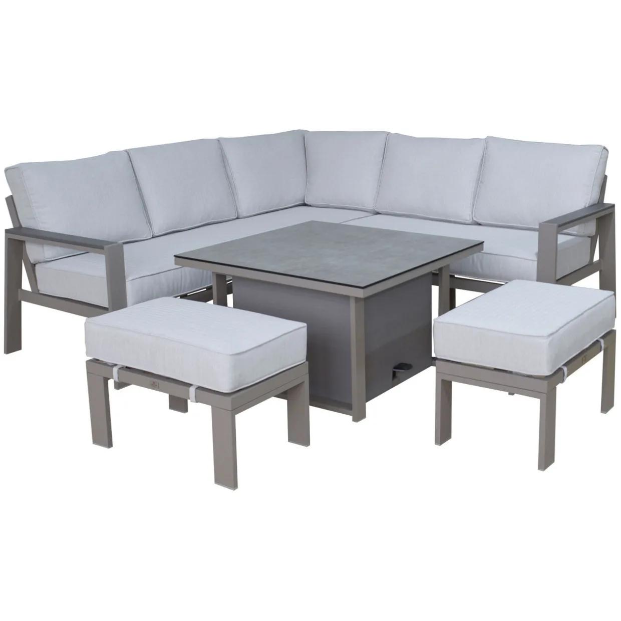 Costa Mini Modular Garden Set & Cover Grey