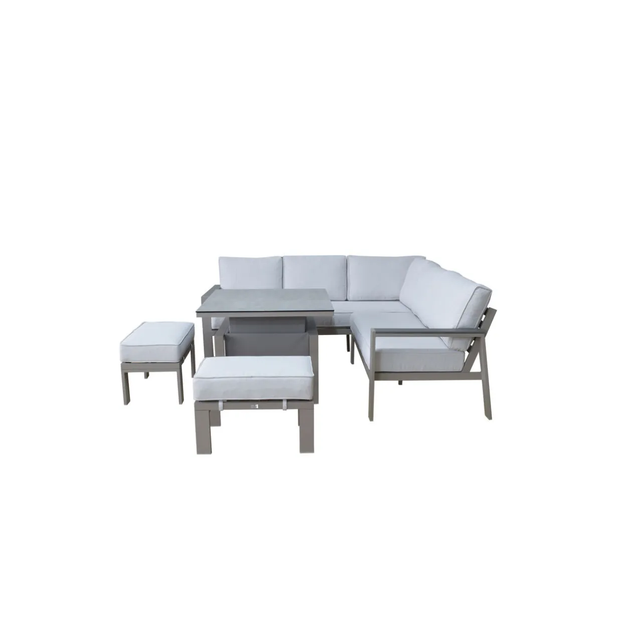 Costa Mini Modular Garden Set & Cover Grey
