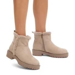 Cosy Faux Fur Ankle Boots