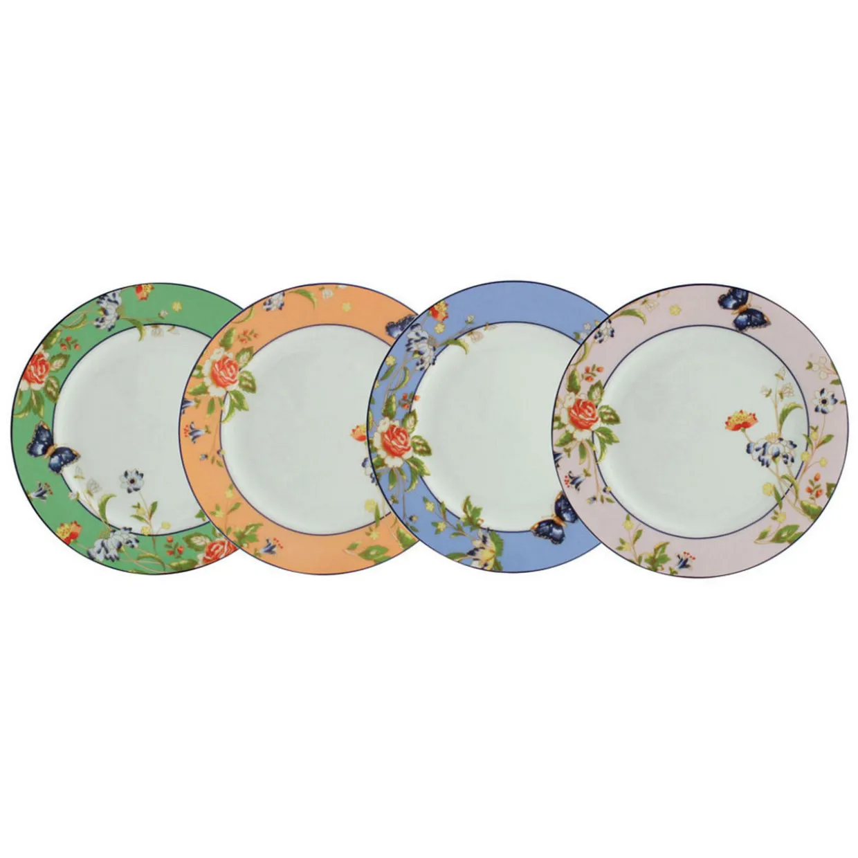 Cottage Garden Plates Set