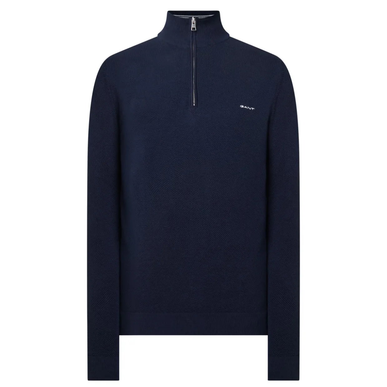 Cotton Half-Zip Sweater