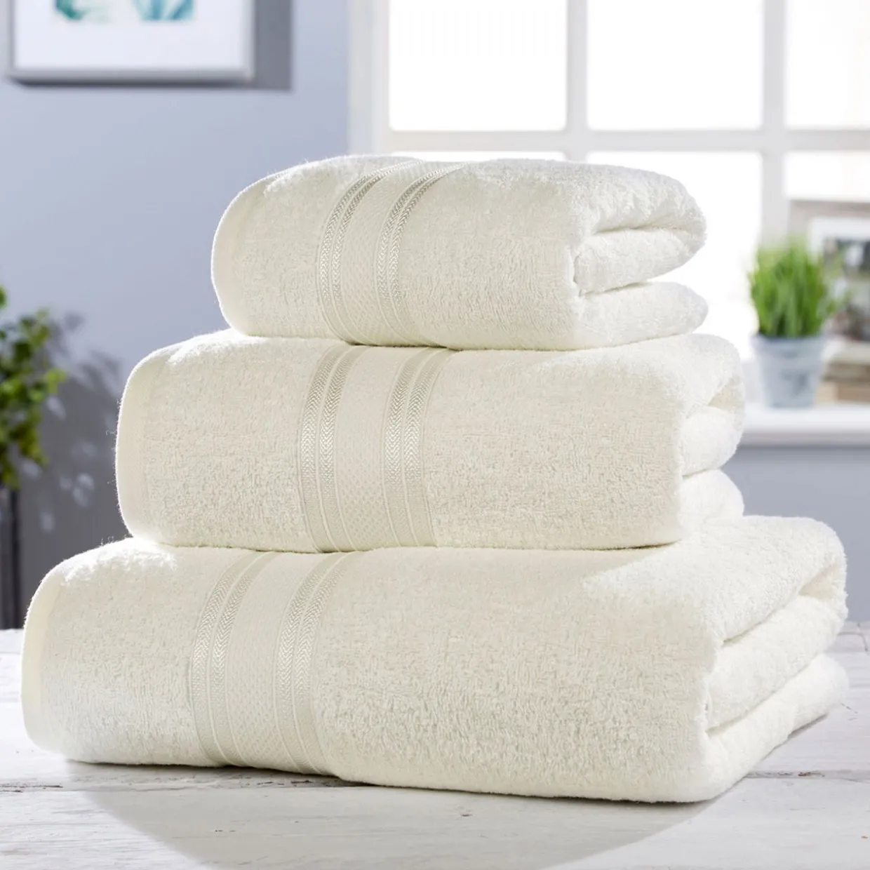 Cotton Towel Cream
