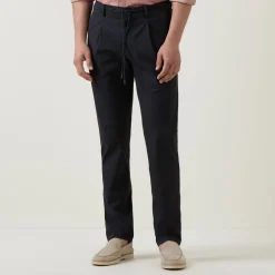 Coulisse Drawstring Casual Trousers