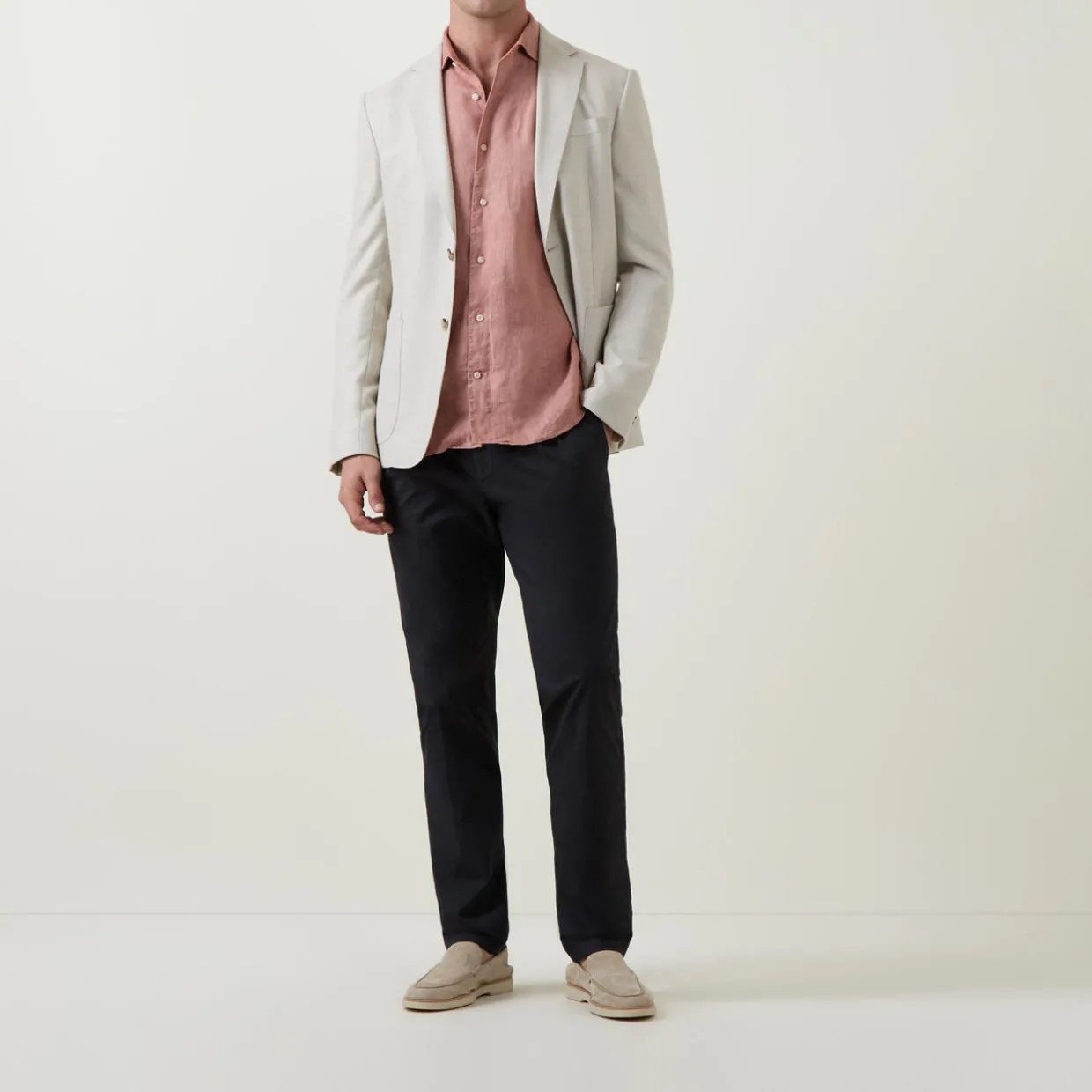 Coulisse Drawstring Casual Trousers