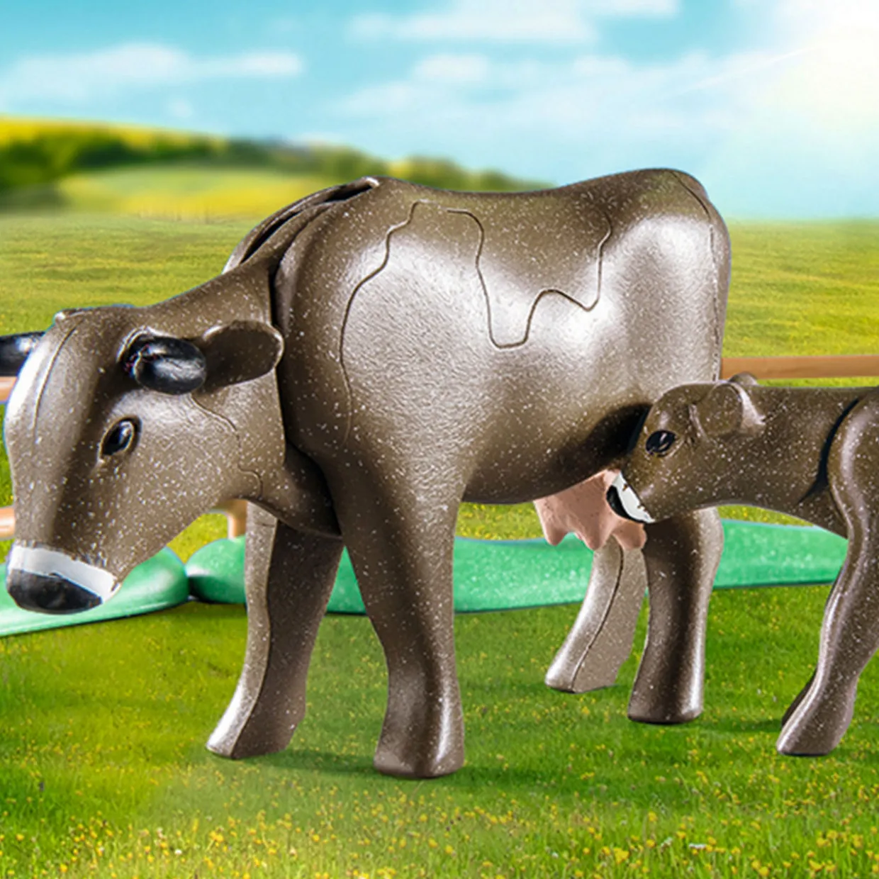 Country Animal Enclosure Playset
