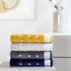 Country Feeling Towel Mud Green