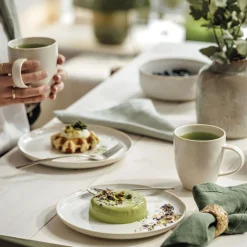 Crafted Cotton 4-Piece Dinner Set