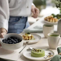 Crafted Cotton 4-Piece Dinner Set