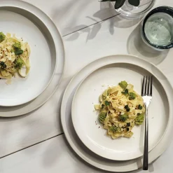 Crafted Cotton 4-Piece Dinner Set