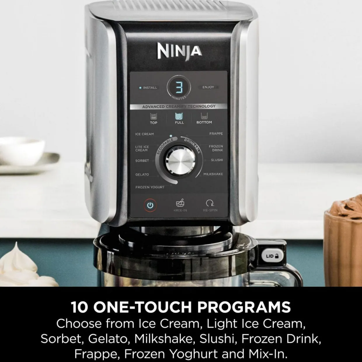 Creami Deluxe 10-in-1 Ice Cream and Frozen Drink Maker