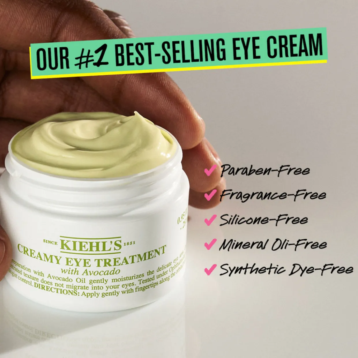 Creamy Eye Treatment with Avocado