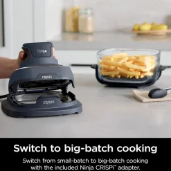 CRISPi 4-in-1 Portable Glass Air Fryer Cyber Space