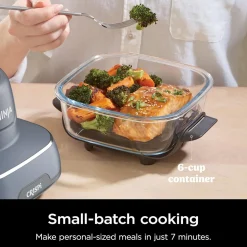 CRISPi 4-in-1 Portable Glass Air Fryer Cyber Space