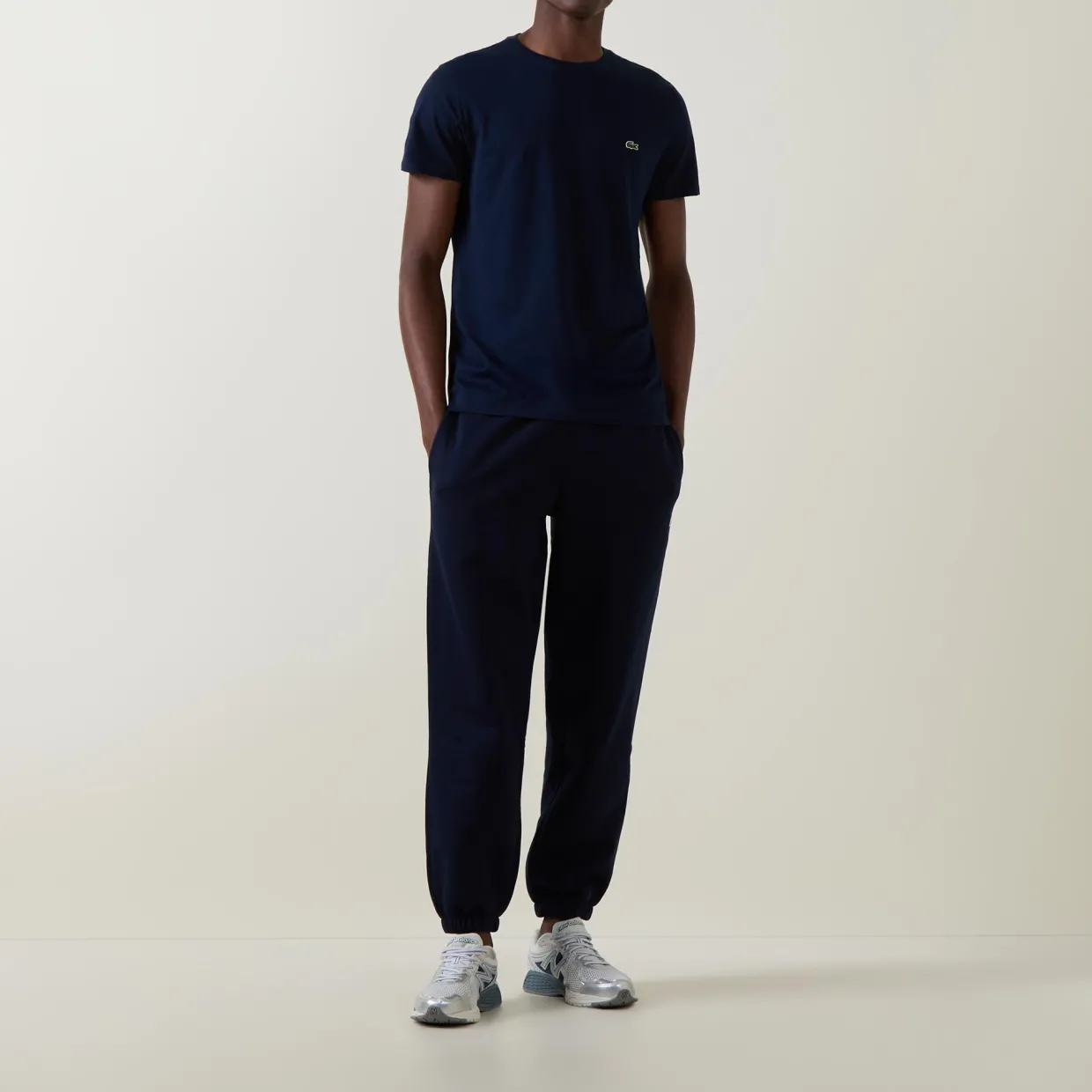 Croc Logo Brushed Fleece Sweatpants