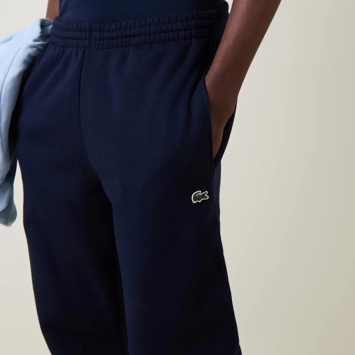 Croc Logo Brushed Fleece Sweatpants