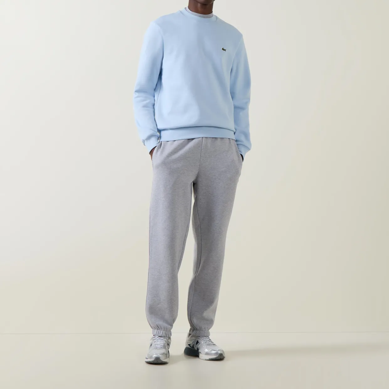 Croc Logo Brushed Fleece Sweatshirt